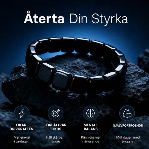 Hematik® Hematitt Armbånd